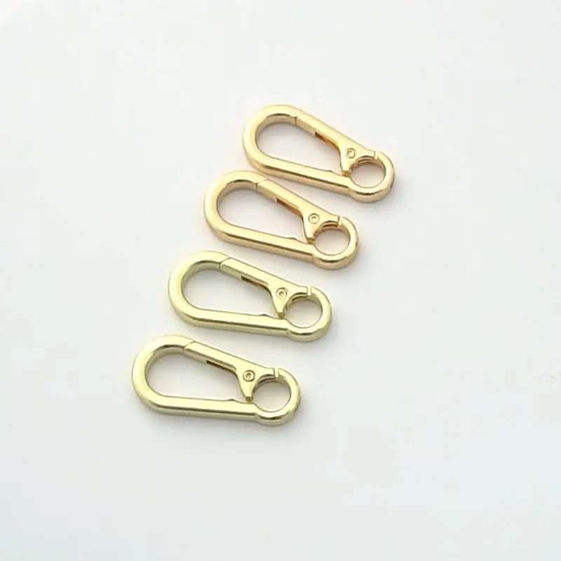 Factory Wholesale Spring Snap Carabiner Multifunctional Stainless Steel Carabiner with Clip Carabiner Keychain