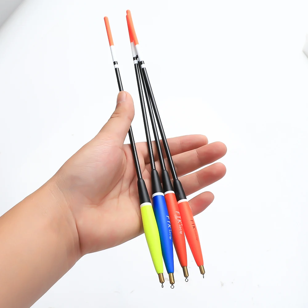 FTK Fishing Floats Set Buoy Bobber Fishing Light Stick Floats Fluctuate 4 Sizes Float Buoy For Fishing Accessories