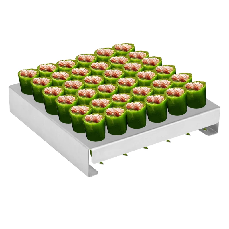 stainless steel bbq chili rack jalapeno rack jalapeno roaster with double handles outdoor barbecue grills