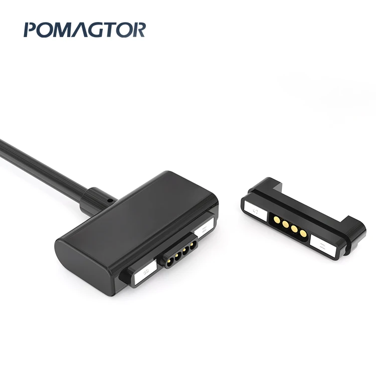 Shenzhen Manufacturer Wholesale 4 Pin Pogo Power Magnetic Connector Cable For Instrumentation Charging
