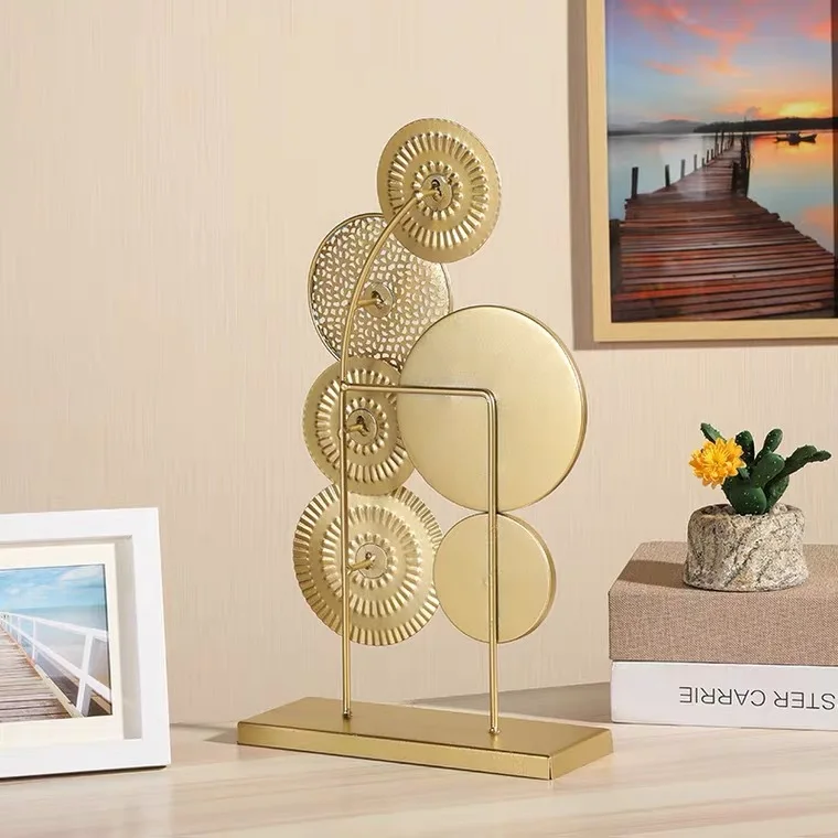 Настенное украшение в скандинавском стиле металлическое трехмерные цветы настенное для дома гостиной домашний