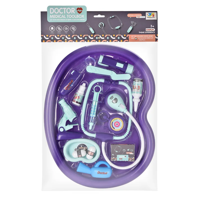 Girl nurse role play suit doctor little doctor simulation tool stethoscope clinic toy
