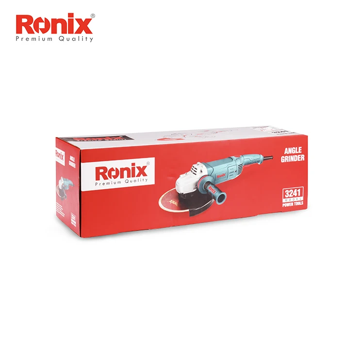 Ronix In Stock 230mm 2400W Angle Grinder New Item Electric Powerful Grinder Model 3241