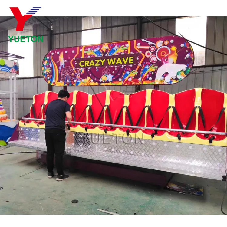 Zhengzhou Yueton Amusement Kids Game Funfair Crazy Wave Miami Rides