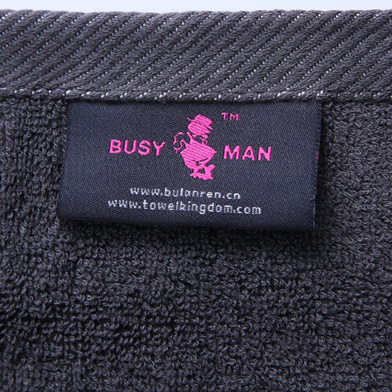 2021 eco-friendly luxury black 100%  bamboo fiber bath towels set