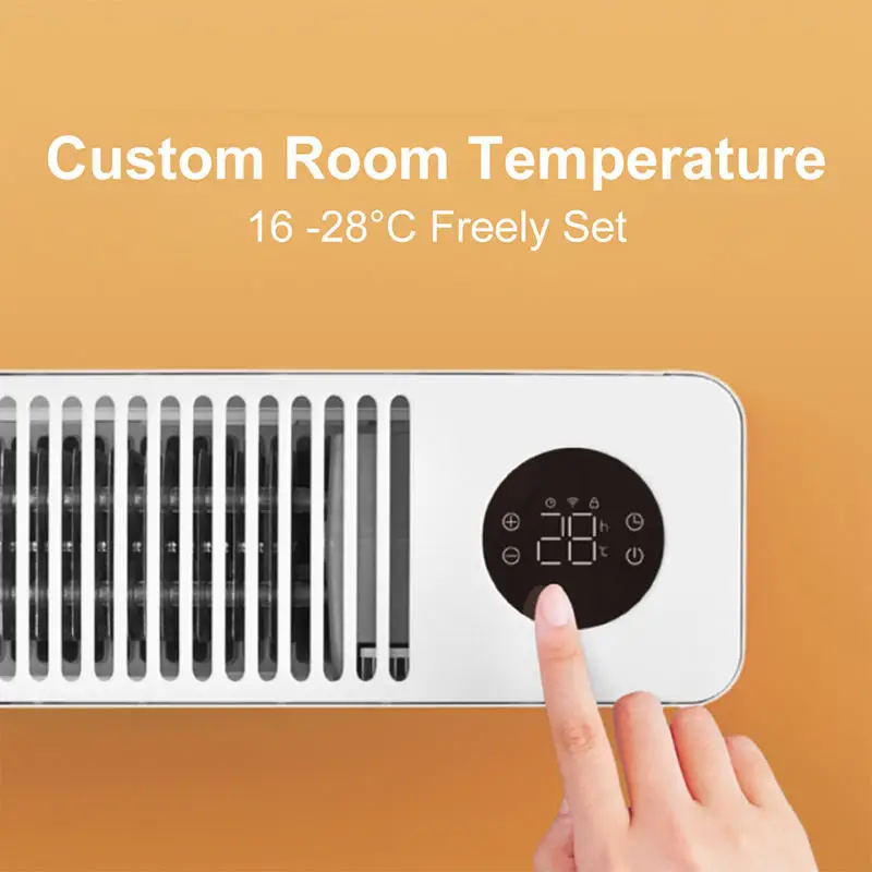 Xiaomi Mijia Graphene Baseboard Heater 2 White TJXDNQ08ZM Graphene Heater 2200W High Power Rapid Heating