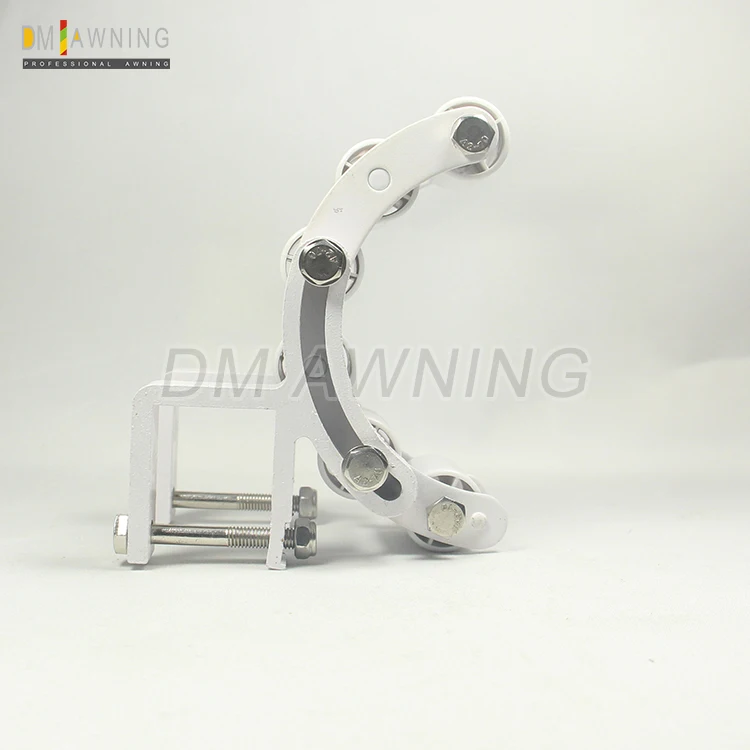 Custom High Quality Aluminum Awning Support Supplies Parts for Window Patio Awning Remote Control Coated Steel Plastic Frame