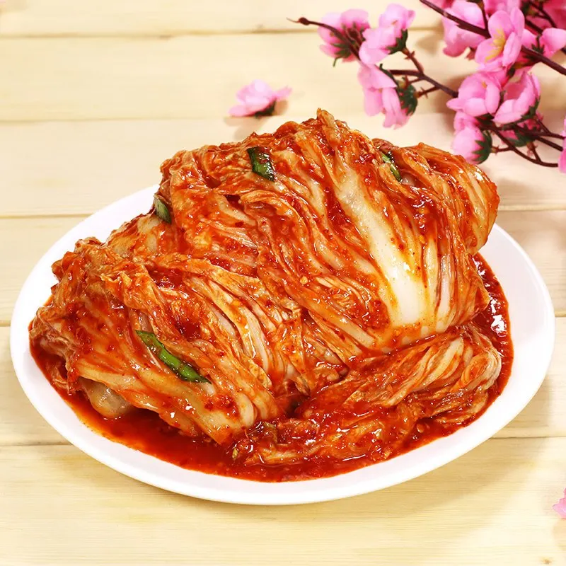 Gaishi OEM/ODM Wholesale Hot Sale High Quality Top Quality Fresh Natural Korean Kimchi Cabbage Spicy Cabbage Kimchi Korea Kimchi
