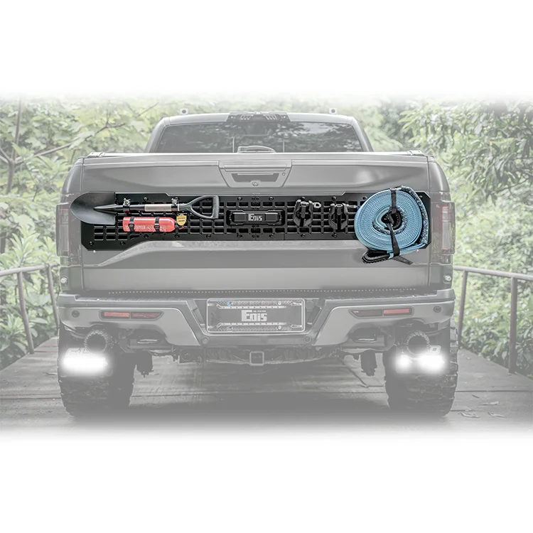 EOIS 2017-2020 accessories Aluminum Tailgate expansion panel For FORD F150 raptor