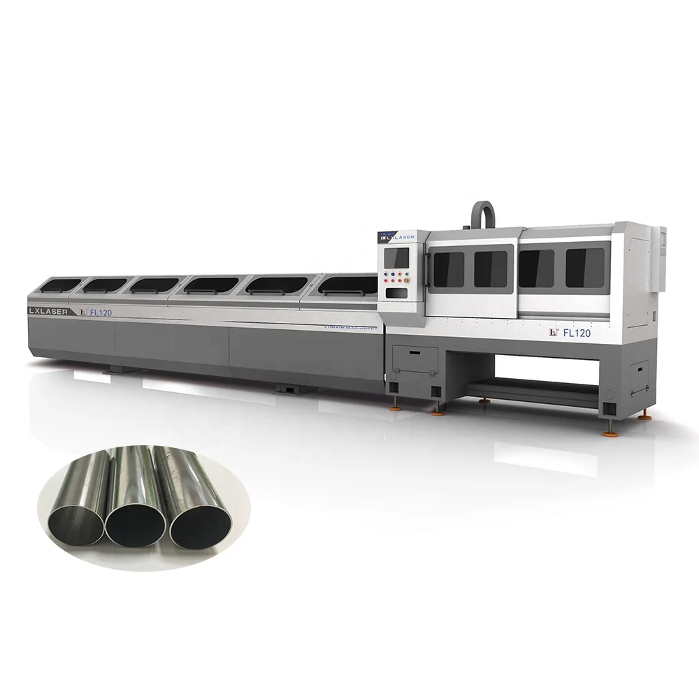 
China 2000w hot sale auto parts metal steel pipe tube fiber laser cutting machine price 