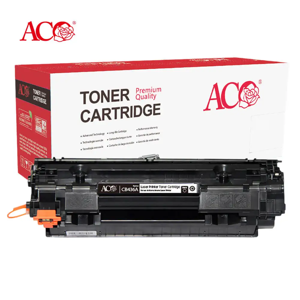 ACO Toner Cartridge CB436A CB436 436 436A 36A Universal Compatible For HP P1503 P1504 P1505 P1506 M1120 M1522 Supplier Premium