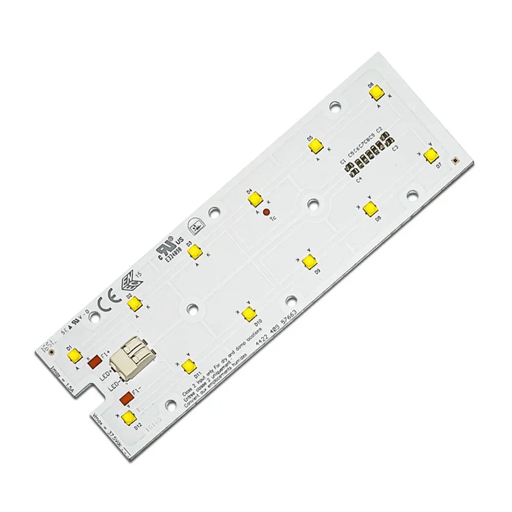 Поставка PCB ZHAGA наружный модуль с объективом оптики 2x6 SMD3535 160 лм/Вт PCBA освещения