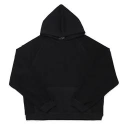 Fall Winter Fashion Contrast Hoodie Manufacturer Small Order Round Neck Custom Cotton French Terry Cotton Unisex Hoodie