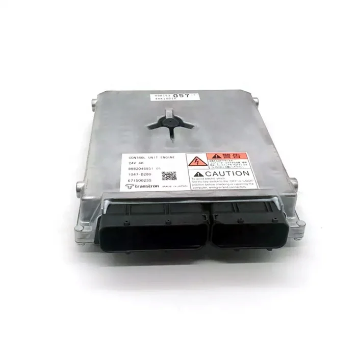Excavator Parts 4HK1 6HK1 Engine ECU Controller 8-98128068-0 8981280680 For ZAX200-3 SH200