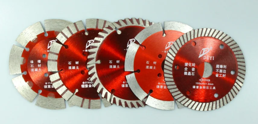Professional Continous Rim Premium Ultra Thin Circular Sintered Silent Tip Diamond Saw Blade Marble Stone Fast Cutting Speed 45