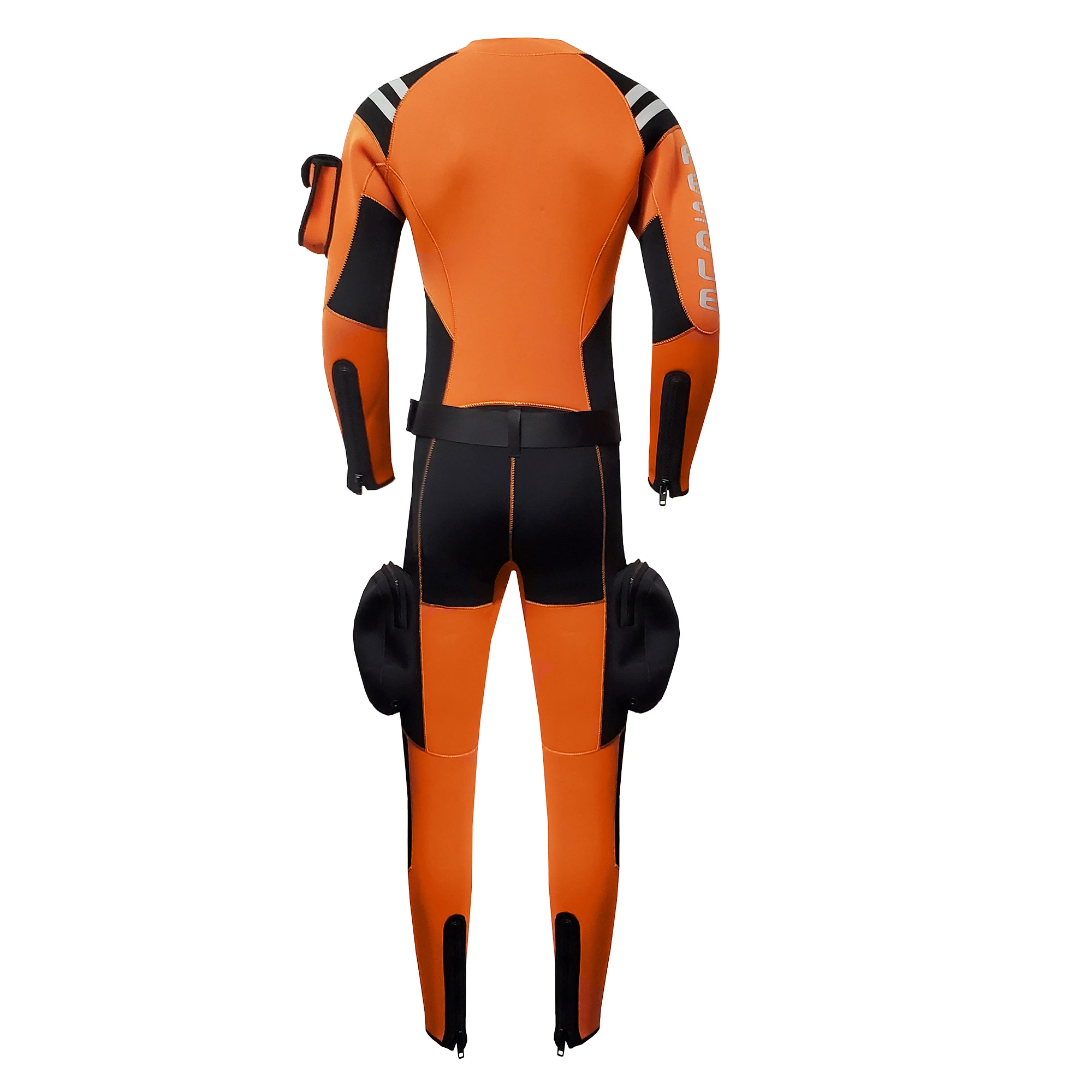 Wholesale Long Sleeve One Piece Emergency Research Rescue Suit 3mm 5mm Neoprene Water Rescue Wetsuit