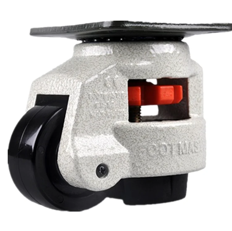 WH Facoty  FUMA  60F Nylon Wheel Top Plate  foot master heavy duty GD60f adjustable casters