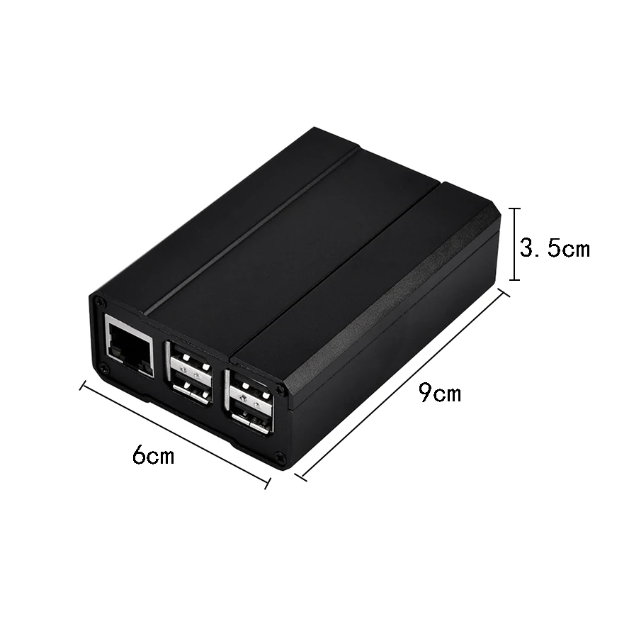  Металлический корпус Raspberry Pi 3 Model B Защитный из алюминиевого сплава электронный