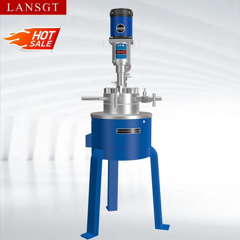 High Pressure Autoclave Vessel with Temperature Controller and Mixing Function