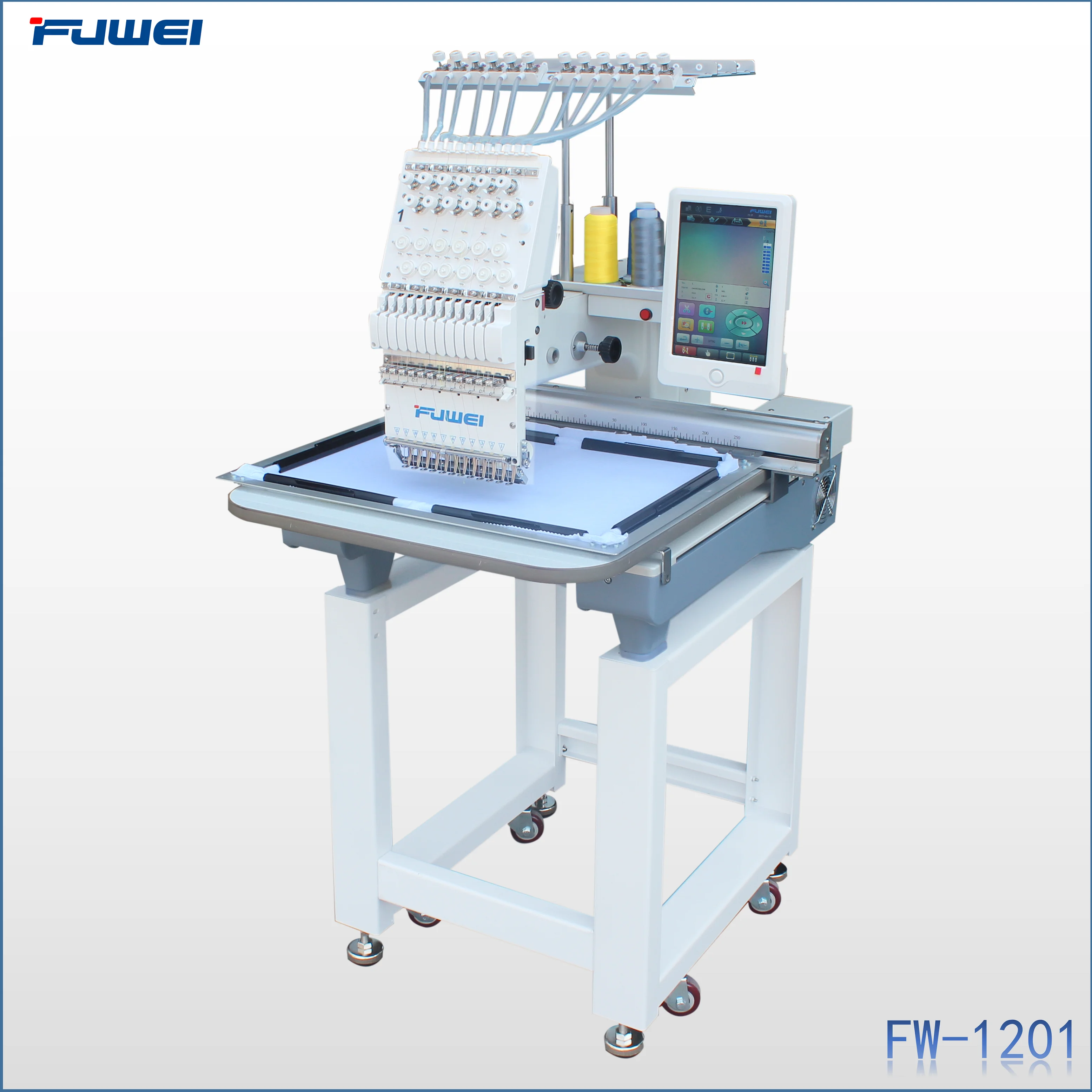fuwei house hold one head automatic 12/15 needles knitted sock embroidery machine
