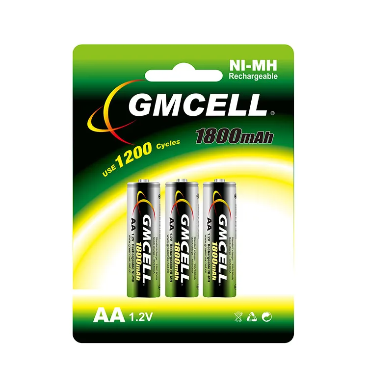 GMCELL Brand Nimh AA AAA Size Portable Fast Battery Charger 4 Slot USB Cable Model 8146 Cylindrical Battery Charger