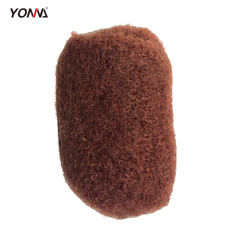 High Quality100% Remy Human Hair Full Handmade Tight Afro Kinky Curly Hair Bulk For Dreadlock Extensions