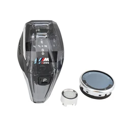 Цветной Код для BMW X5 F15 2013 до 2018, Модифицированная кристальная ручка переключения передач из трех предметов, ручка переключения передач