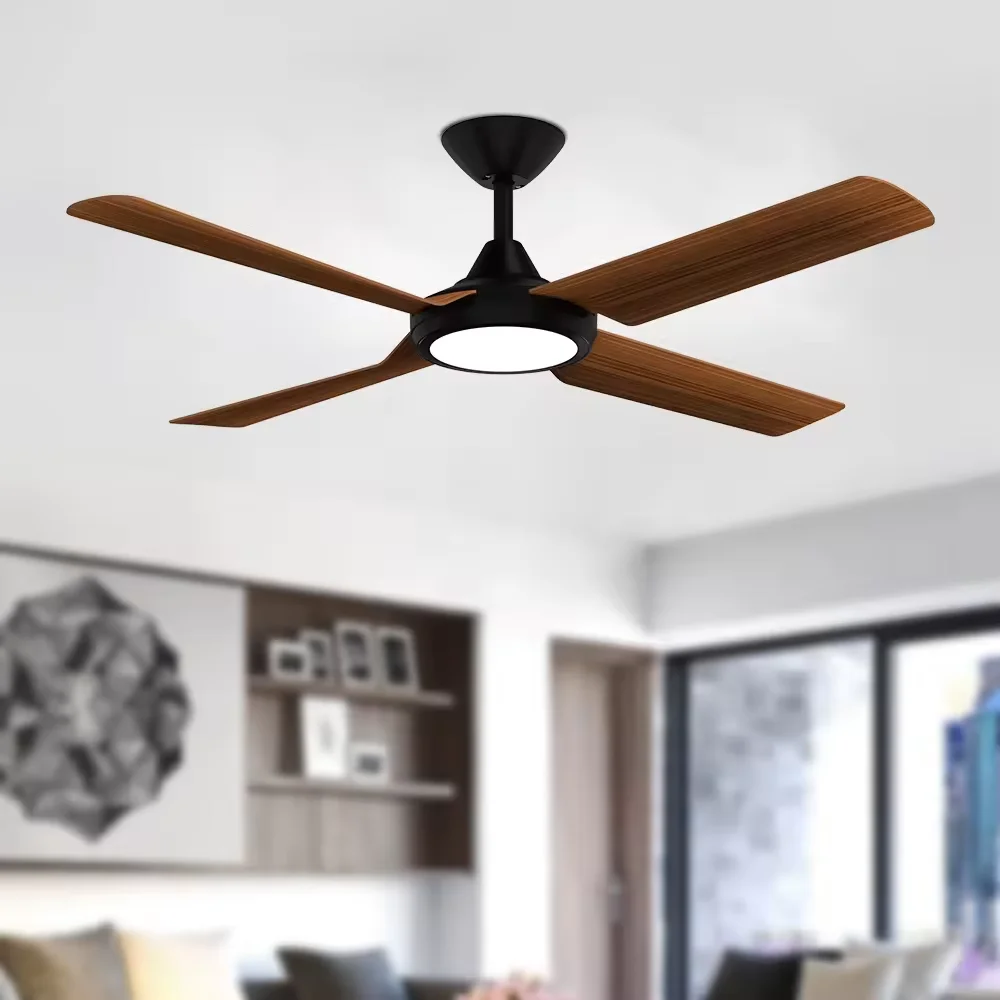 a remote control indoor outdo black caged ce approved led in the fancy 52inch ceiling fan with light and bluetooth speaker