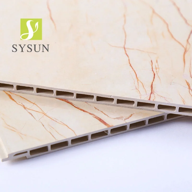 
SYSUN waterproof interior cheap wpc decorative indoor wpc wall panel 