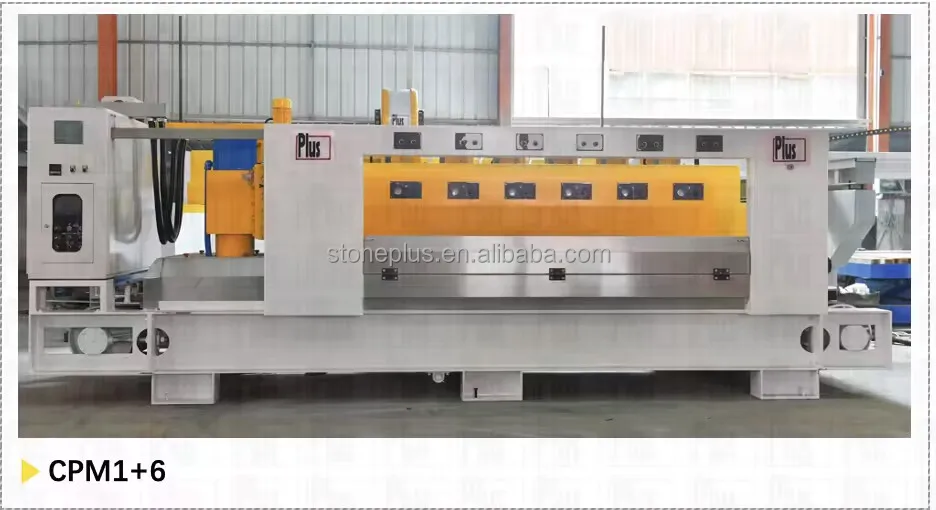 1+4 terrazzo tile calibrating and polishing machine stone terrazzo tile machine