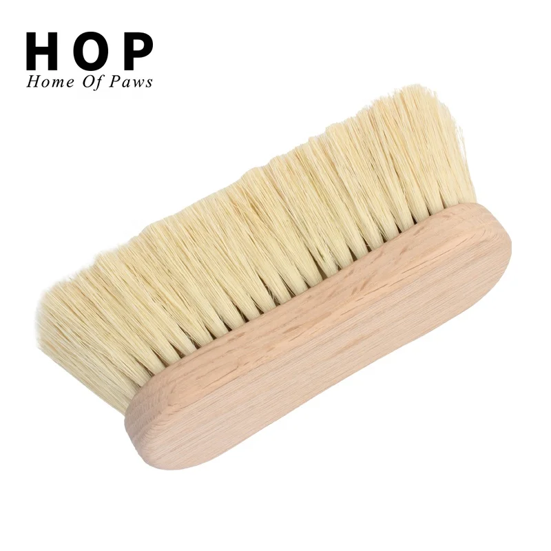 Factory Wholesale Custom Logo Horse Care Products Wooden Horse Grooming Brush