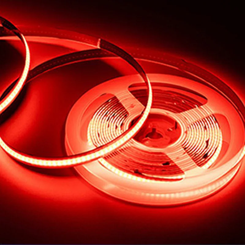 Sunled LED COB LIGHT Strip 30cm 60cm 100cm Black Cover 12V COB hard light Bar for Car