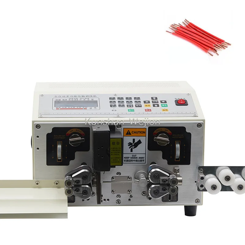 CS-S41 Small cable cut and strip wire machine process automatic flat wire stripping machine copper cable cutting machine