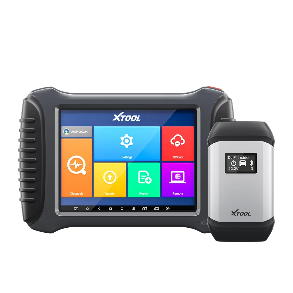 XTOOL A80 Pro Automotive OBD2 Diagnostic Tool With ECU Coding/Programmer Same as Xtool H6 Pro Update Online