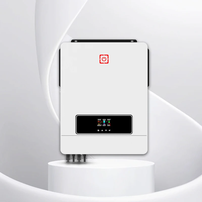 10.2KW Hybrid Solar Inverter 24V 48V 120A MPPT Pure Sine Wave Dual Output and PV Input With Lithium Battery