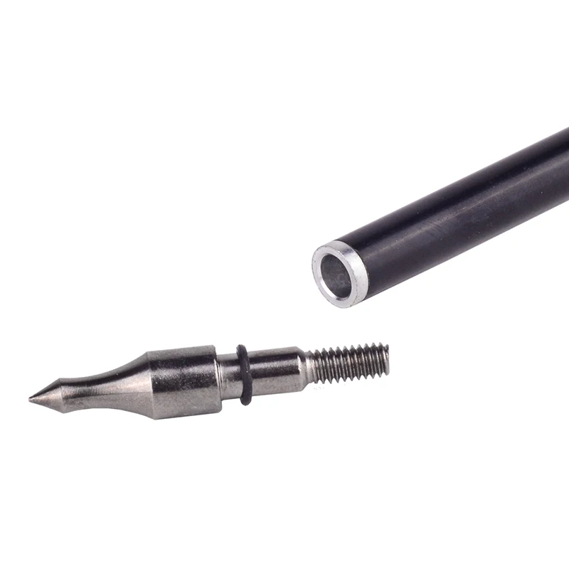 Archery Arrow Spine 500 600 Pure Mixed Carbon Arrow long inch Plastic Vanes Compound Recurve Bow Hunting