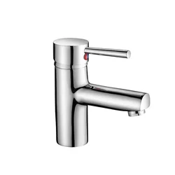 Factory directly  Brass Chrome Single lever handle Deck mounted mixer Classic Lavatory bathtub basin mixer tap