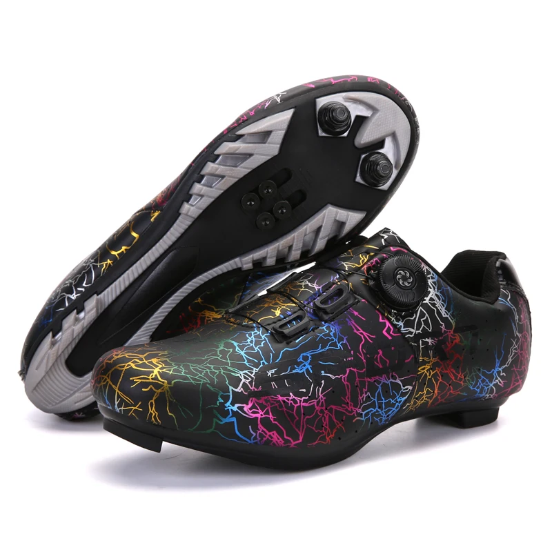 Road bike with cleats shoes for women black mtb bike shoes fashion sneakers cycling shoes