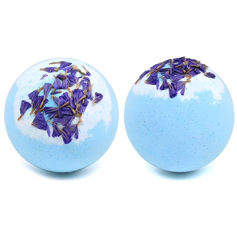 Wholesale body Spa Women gift set Essential oil Organic Fragrance Skincare Bubble Fizzy Dried flower Vegan Natural Bath bomb