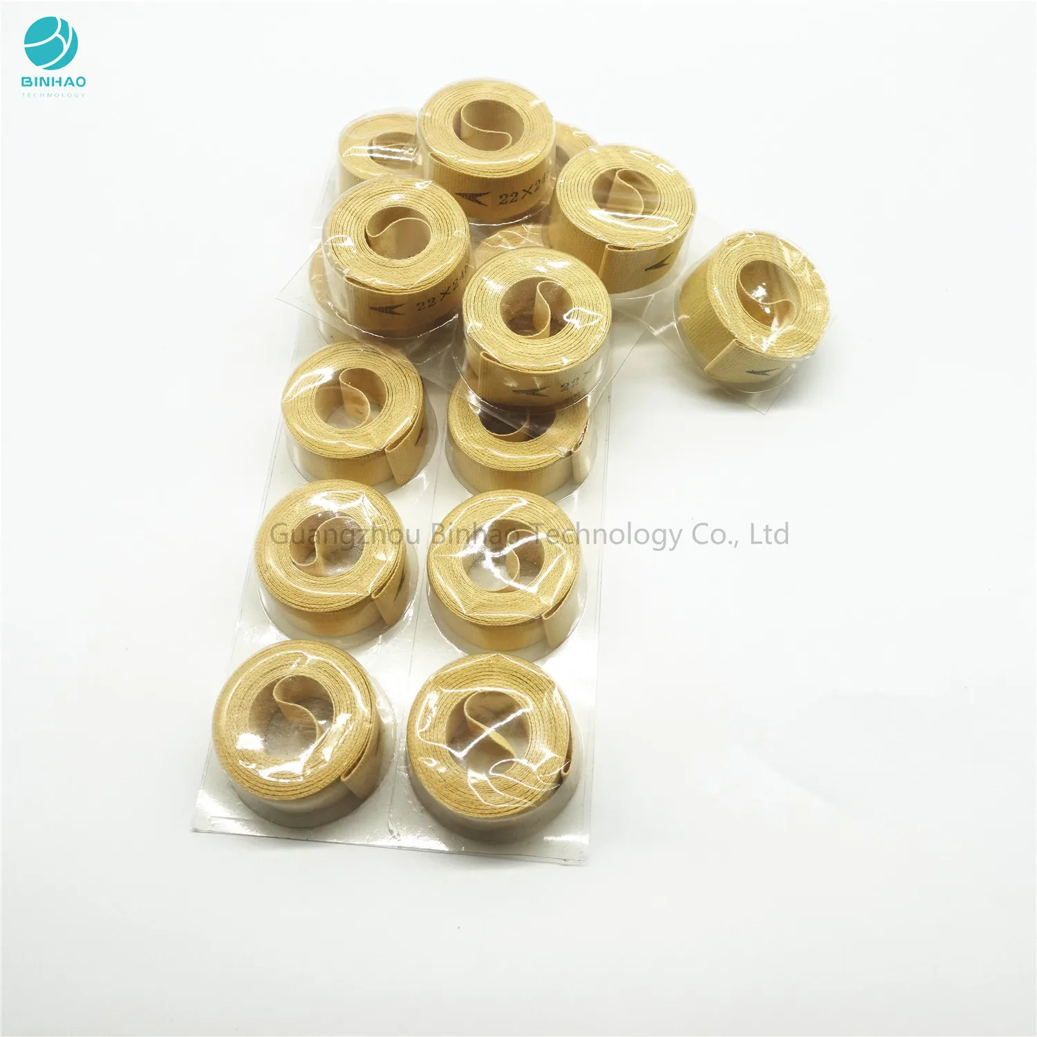 High Temperature Fabric Tolerance Cigarette Machine Garniture Tape Thickness 0.50mm