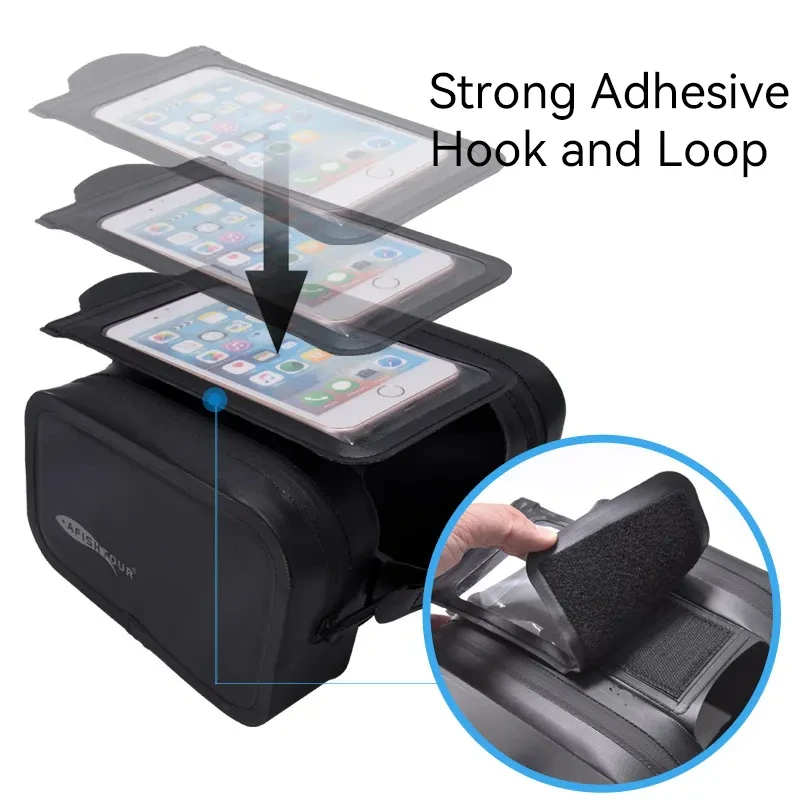 Водонепроницаемая велосипедная сумка с логотипом