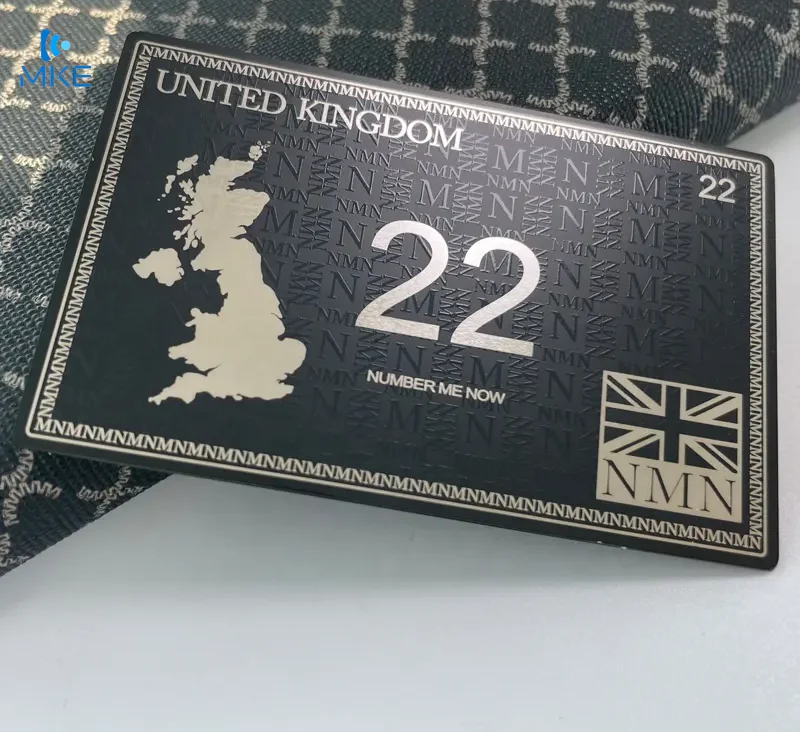 blank metal credit cards with magnetic stripe metal card