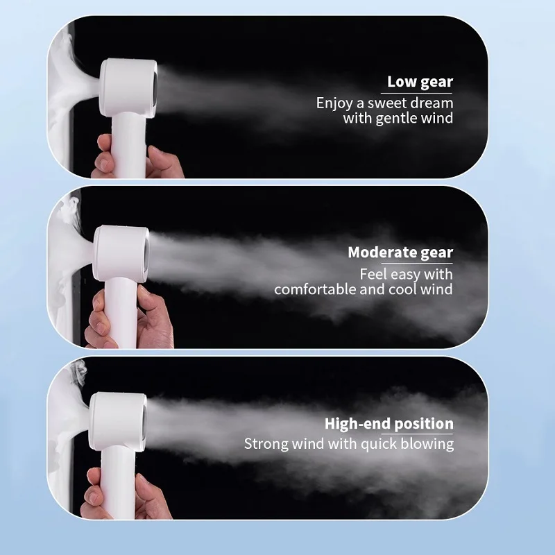 2024 New Custom 3000mAh Led Display USB Battery Fan Rechargeable Electric Fan Hand Held Portable 100 Speeds Mini Turbo Fan