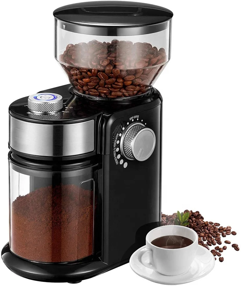 Large Automatic Coffee Grinder Coffee Milling Machine For Espresso Drip Coffee French Press Percolator