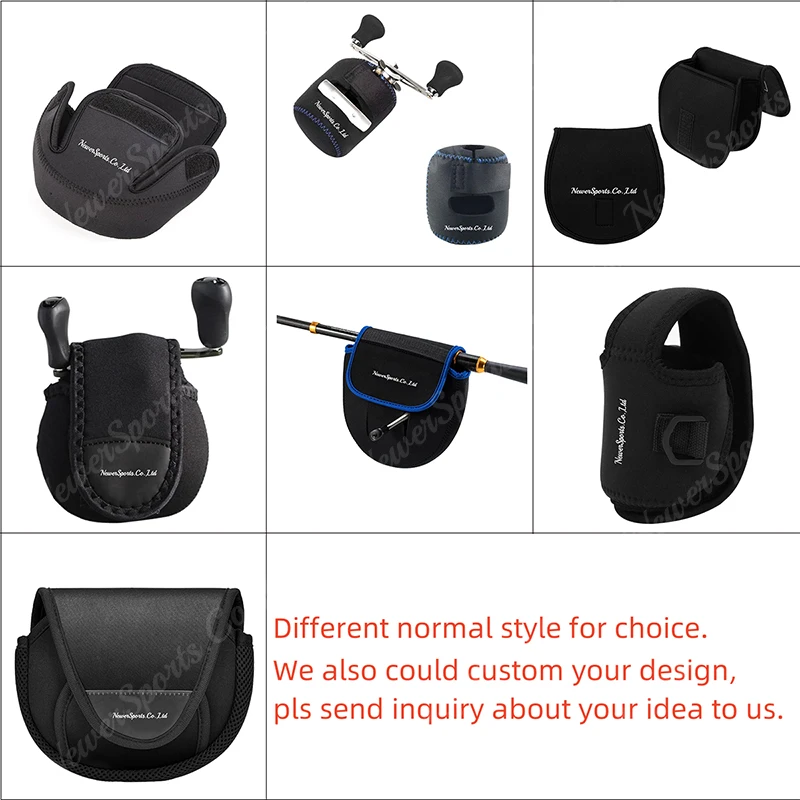 Custom Eco Rod Protection Sleeve Fly Fishing Rod Sock Glove Case Pole Storage Bag cover Neoprene Fishing Rod Sleeve