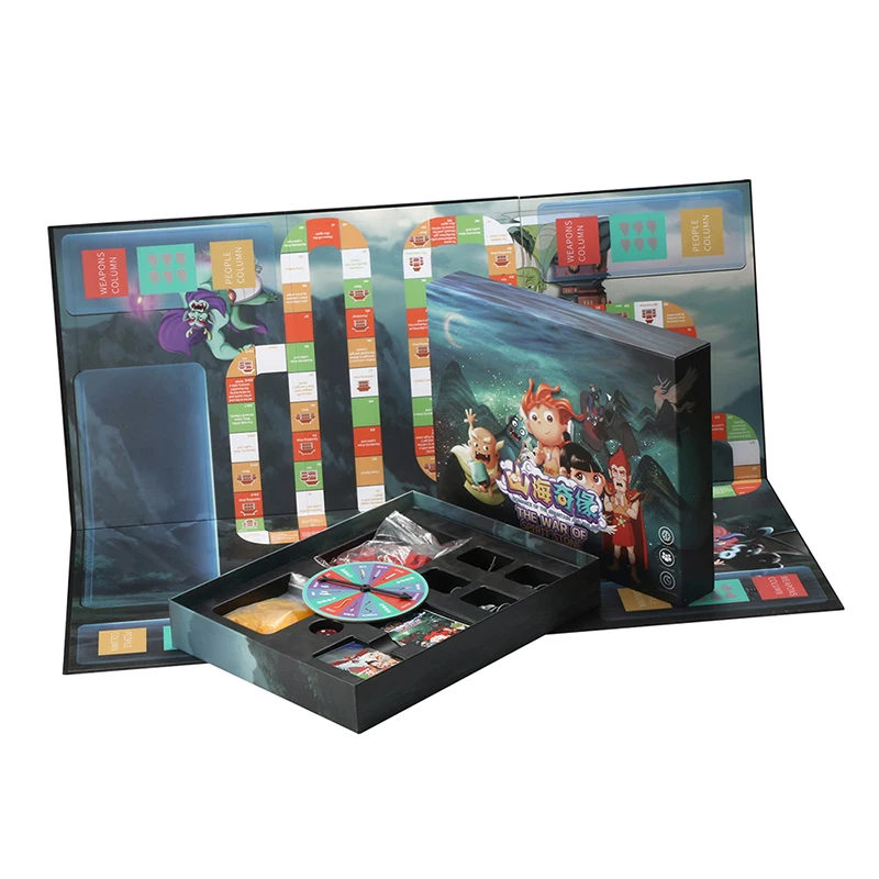 Family Kids Toys Table English Deal Card Alec Monopoli Board Game For Party