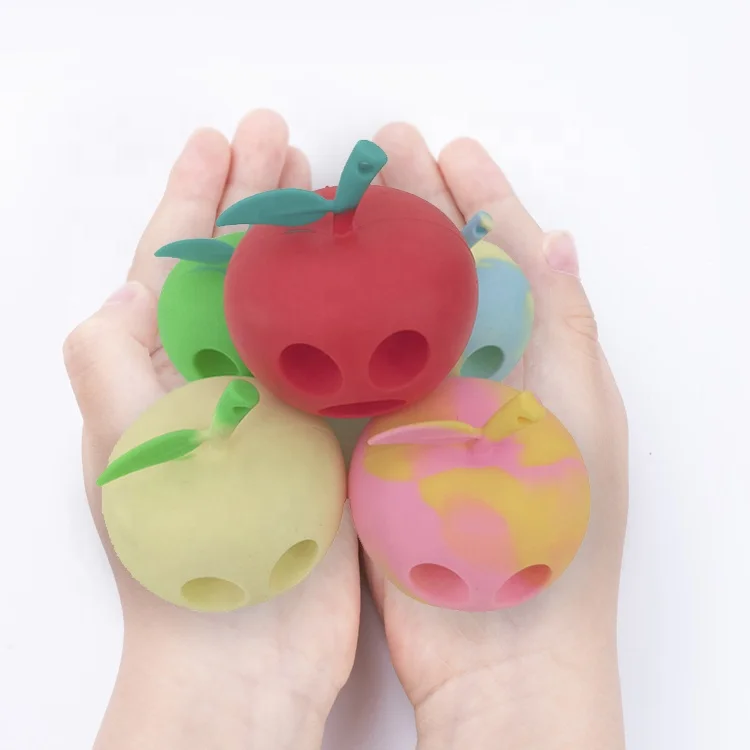 Sensory Stress Balls Fidget Toys Silicone Push Bubbles Reliever for Anti-Anxiety Silicone Squeeze for Autistic Kids