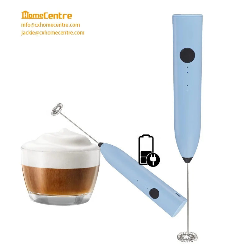 Rechargeable 2  speeds milk foam frother