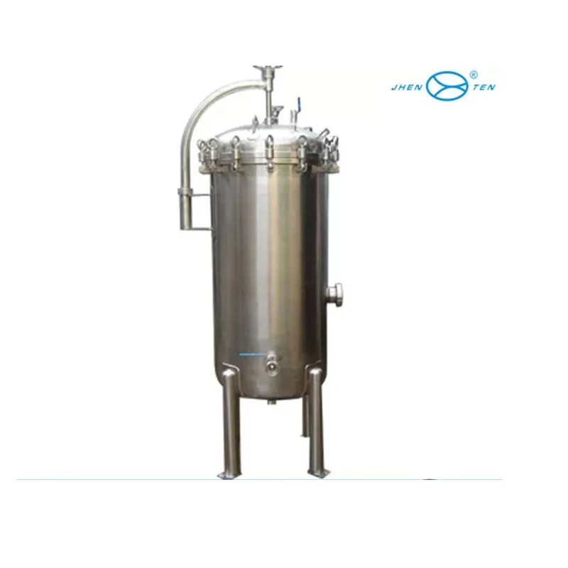 Countertop waste water filter housing pressure vessel for molasses fermentation equipment