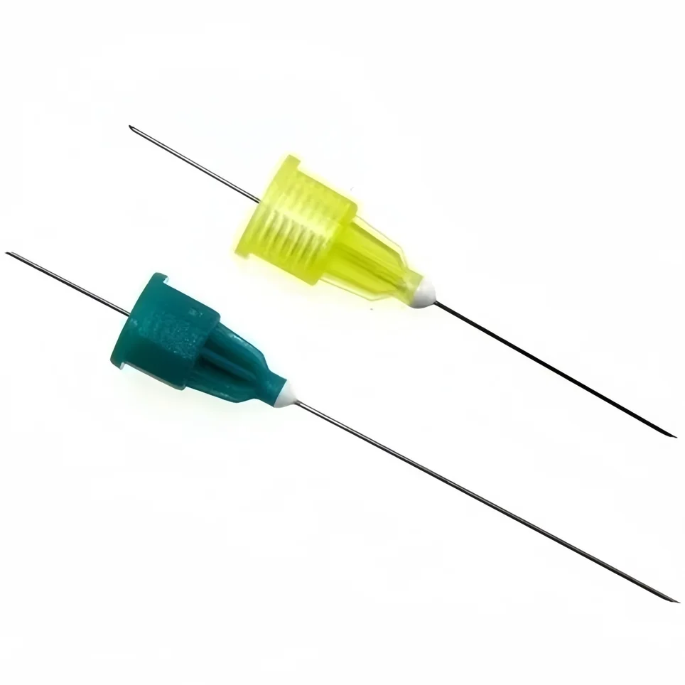 High quality disposable sterile 27G 30G dental irrigation anesthesia needle